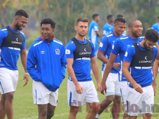 FOTOS: Así fue el entreno de Olimpia este martes, pensando en los Lobos de la UPNFM