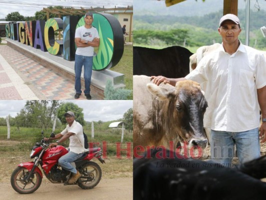 FOTOS: Motocicletas, ganado y frescura, el otro campo en donde el portero Donis Escober es feliz