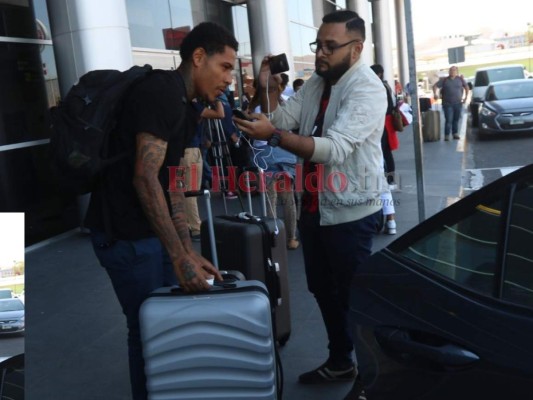 FOTOS: Así llegaron los primeros legionarios convocados por Fabián Coito para la Selección de Honduras