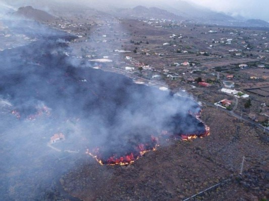 Destrucción y zozobra: las imágenes que dejó la erupción del volcán Cumbre Vieja