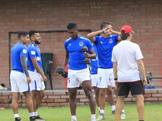 FOTOS: Olimpia entrena pensando en vencer a Saprissa por la ida de las semifinales de Liga Concacaf