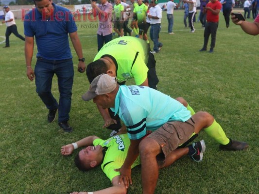 Así celebró Real de Minas la permanencia a la Primera División