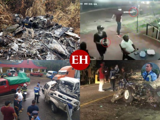 Asaltos, brutales crímenes y capturas: resumen semanal de sucesos en Honduras