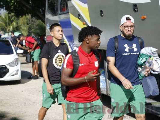 FOTOS: Así le fue a Henry Figueroa en su primer entrenamiento con Marathón