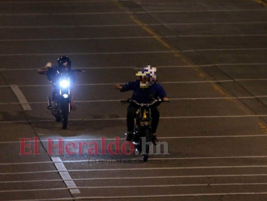 Alcohol, velocidad y adrenalina: los principales protagonistas de piques en la capital (FOTOS)