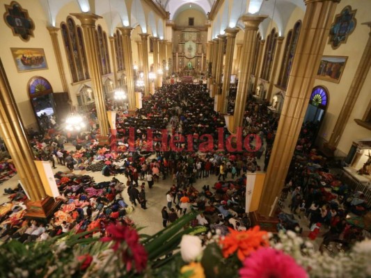 Las mejores fotos de la Alborada a la Virgen de Suyapa