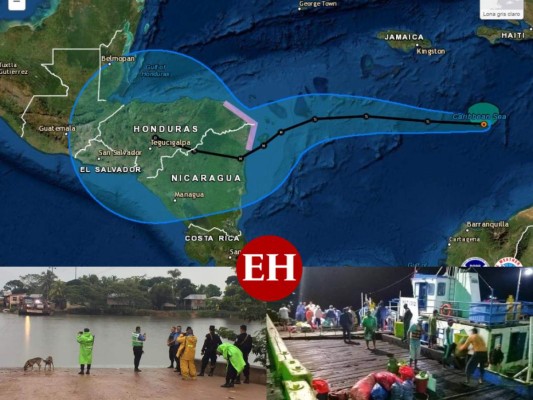 Eta: la tormenta tropical que mantiene en alerta a Centroamérica