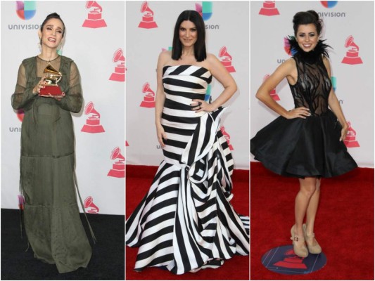 Las peor vestidas de los Latin Grammy 2016