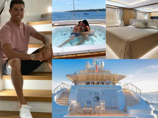 FOTOS: Así es por dentro el lujoso yate en el que vacacionó Cristiano Ronaldo junto a su familia en Francia