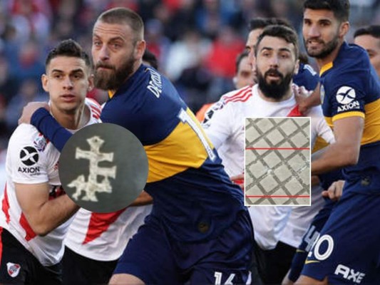 FOTOS: La supuesta brujería que usó River Plate para vencer a Boca Juniors