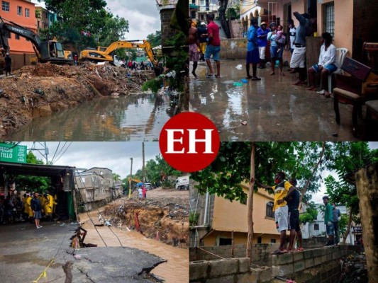 FOTOS: La tormenta Laura rumbo a Cuba tras mortal paso por Haití