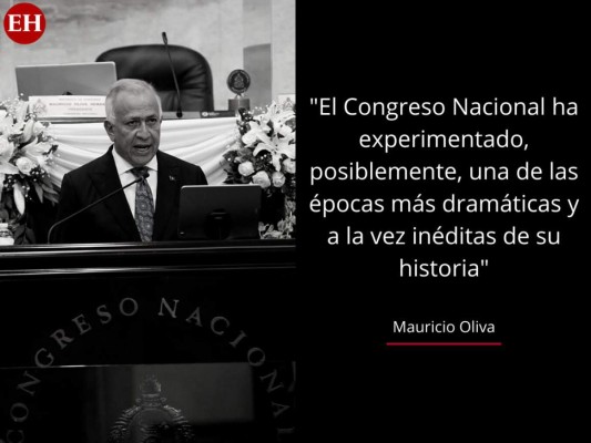 Frases destacadas de JOH, Mauricio Oliva y Rolando Argueta en instalación de la cuarta legislatura