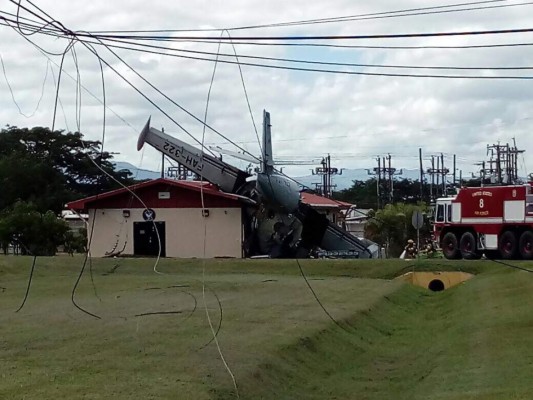 La tragedia aérea en Palmerola en imágenes