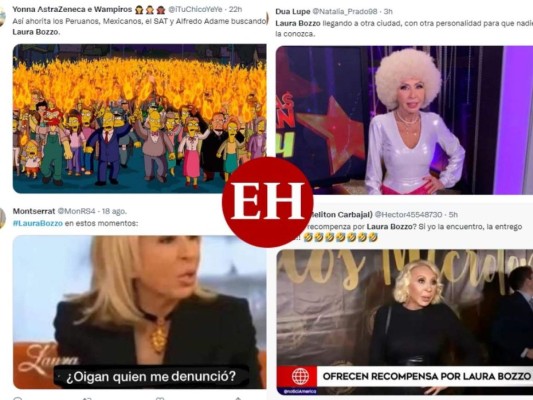 'SI la encuentro, la entrego gratis': Los memes de la orden de captura de Laura Bozzo