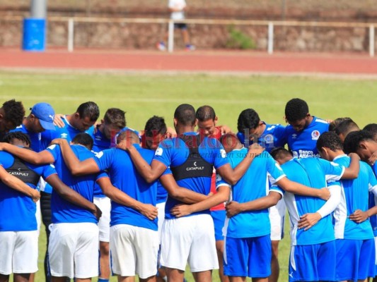 Así transcurrió el entrenamiento de Olimpia la mañana de este martes