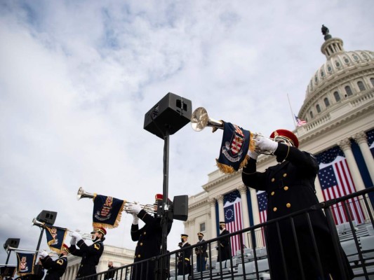 Ensayos de la toma de posesión de Joe Biden en imágenes