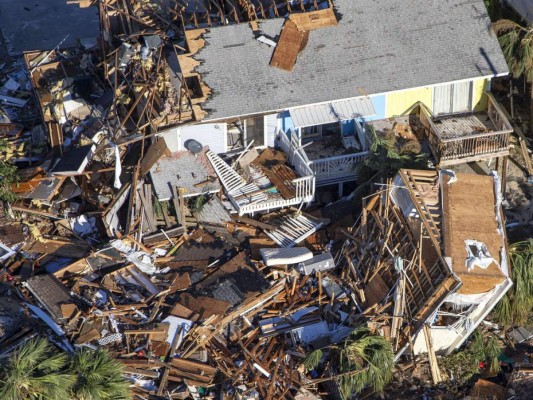 Los daños 'apocalípticos' que dejó Michael en Panhandle, Florida