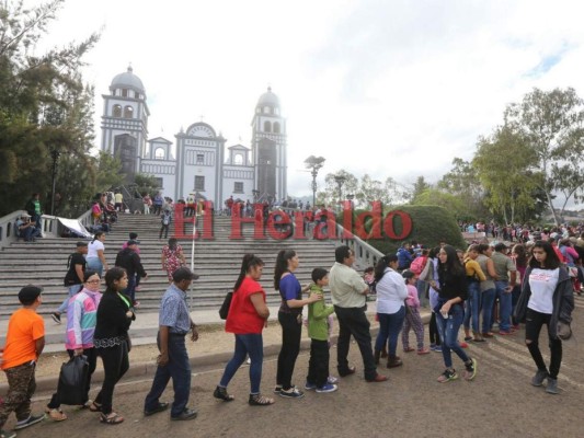 Las mejores fotos de la Alborada a la Virgen de Suyapa