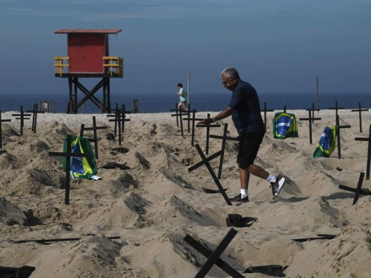 FOTOS: Brasil ya es el segundo país con más muertos por coronavirus