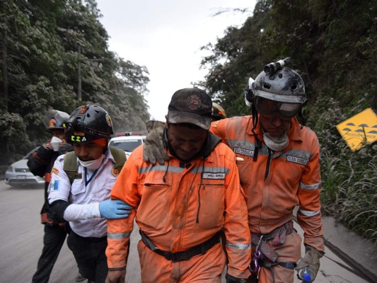 Las desgarradoras imágenes que dejó la erupción del volcán de Fuego en Guatemala