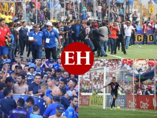 La final entre Olimpia y Motagua en 10 fotos