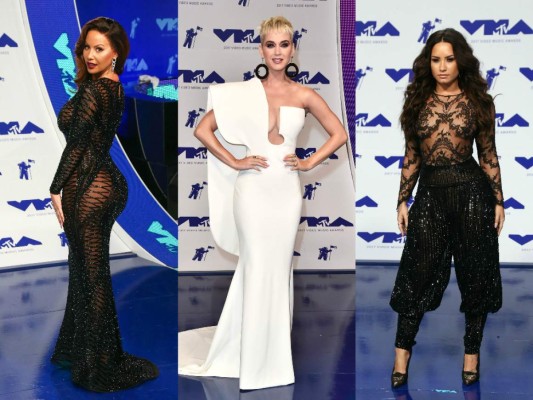 ¡Elegancia y belleza! Las mejores vestidas de los premios MTV Video Music Awards 2017