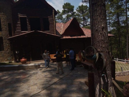 FOTOS: Una lujosa casa de campo en Santa Lucía entre bienes asegurados a Rosa Elena de Lobo