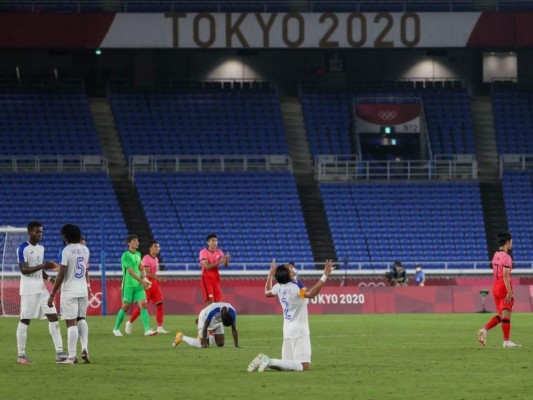 Lo que no se vio de la humillante eliminación de Honduras en los Juegos Olímpicos