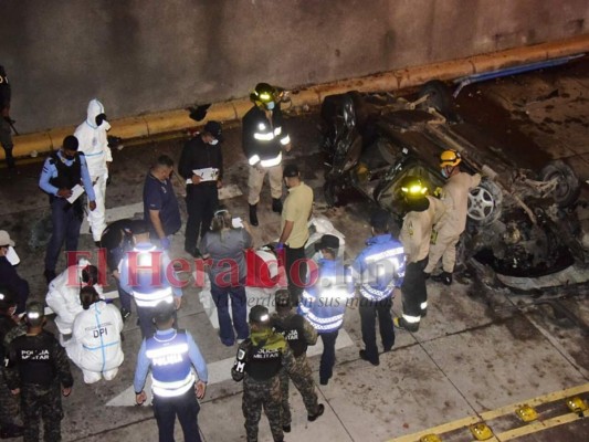 Las fuertes imágenes que dejó el accidente en el bulevar Juan Pablo II