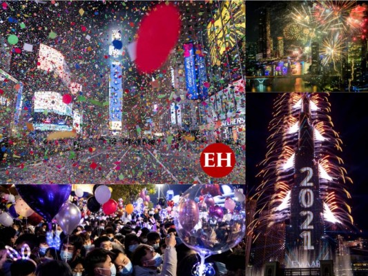 Las mejores fotos de los festejos del Año Nuevo en todo el mundo