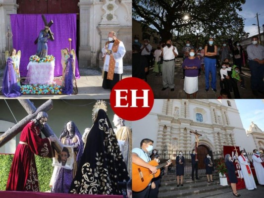 Con plegarias de sanidad y fervor cristiano: Así se desarrolló el vía crucis este Viernes Santo