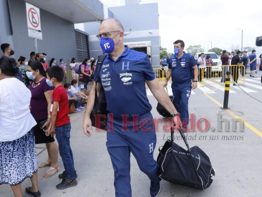 ¡Ilusión total! Honduras partió a Denver para sorprender a Estados Unidos (Fotos)