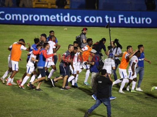 FOTOS: Así fue la celebración de Olimpia al proclamarse campeonísimo de Honduras