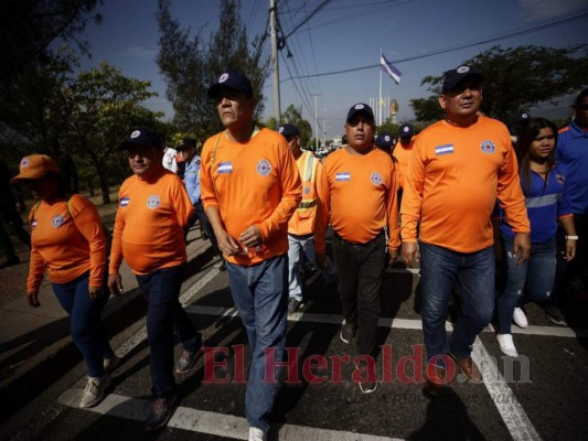 FOTOS: Así fue la peregrinación de Copeco en honor a la Virgen de Suyapa