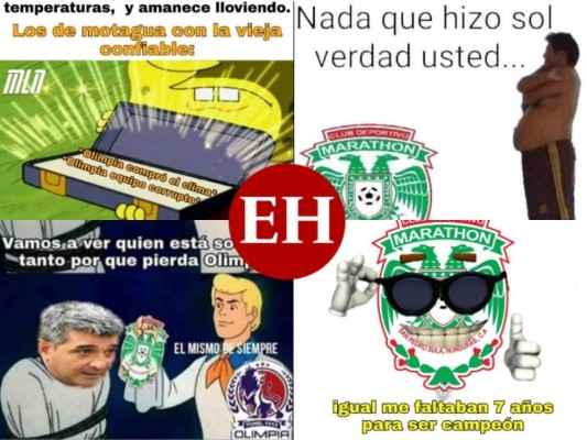 Con creativos memes rematan al Marathón y hasta Motagua sale salpicado (FOTOS)