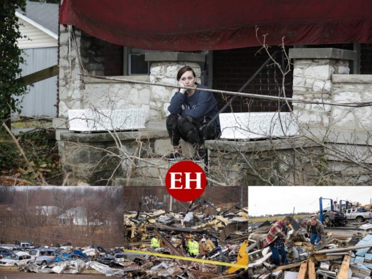 Impresionantes imágenes de la tragedia de los tornados en Estados Unidos