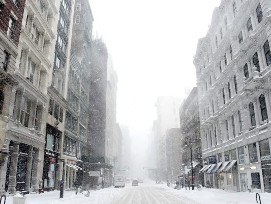 Fotos: Así es el ciclón bomba que castiga a Estados Unidos con bajas temperaturas