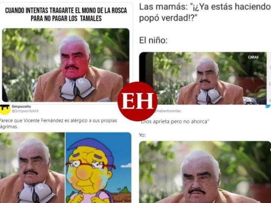 Los divertidos memes que dejó el 'chongo apretado' de Vicente Fernández