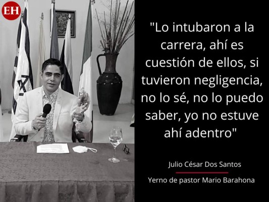 Irregularidades y malos tratos: yerno del pastor Mario Tomás Barahona rompe el silencio sobre el deceso