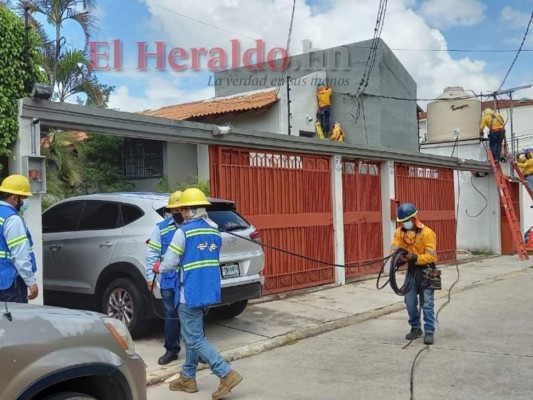 En imágenes: Tras hurto, cortan la energía eléctrica en exclusivas colonias de la capital