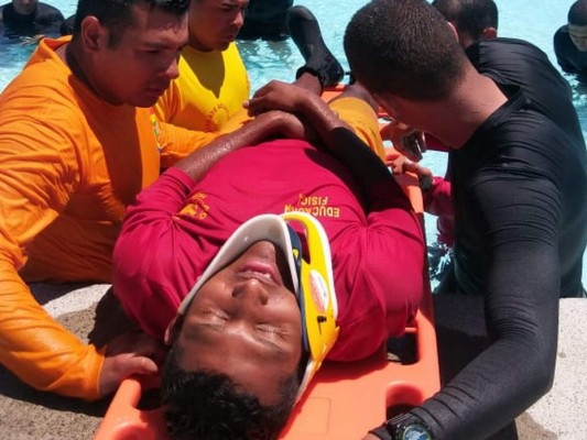 Fotos: Así entrenan los nuevos salvavidas del cuerpo de Bomberos para Semana Santa