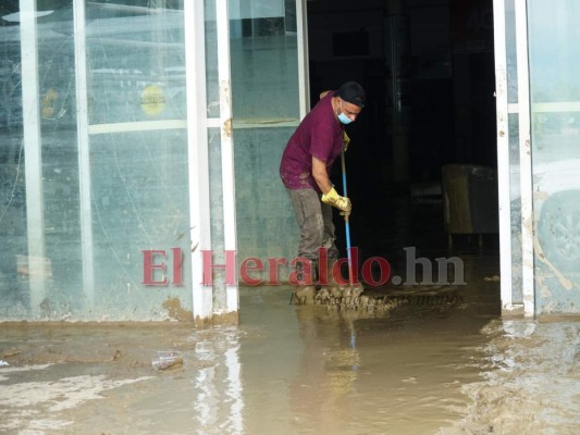 FOTOS: Así avanza la limpieza del aeropuerto de San Pedro Sula