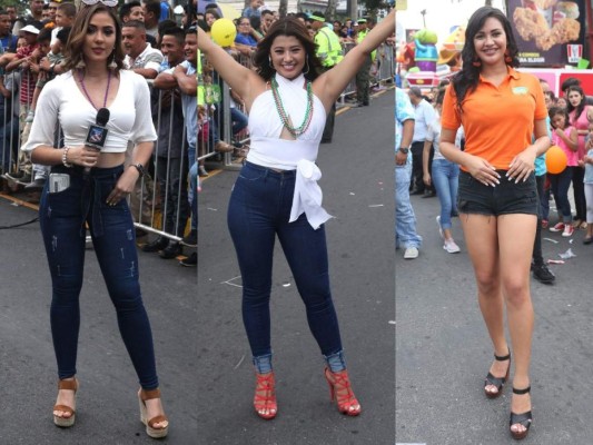 ¡Bellas! Presentadoras brillaron en la Feria Juniana de San Pedro Sula