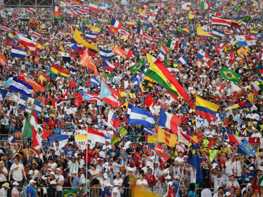 FOTOS: Así fue la multitudinaria vigilia en la Jornada Mundial de la Juventud en Panamá   