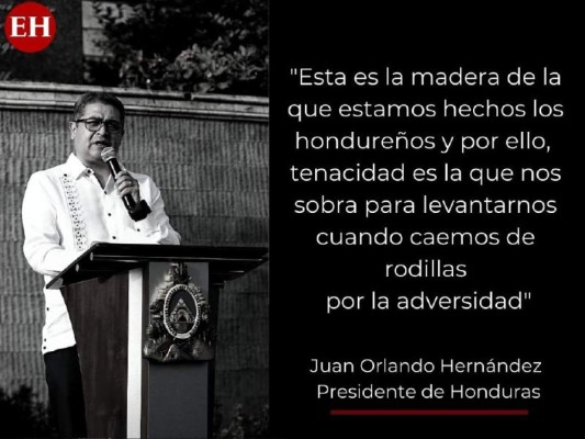 Las frases del presidente Hernández en el 199 aniversario de Independencia