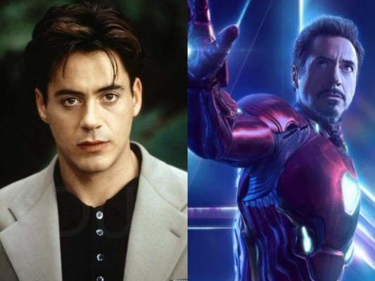 El antes y después de los protagonistas de Avengers: Infinity War