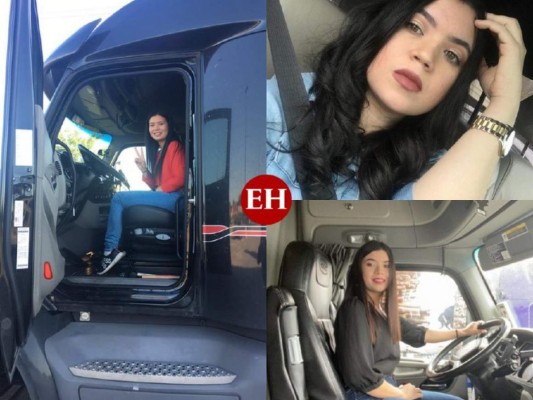 Andrea Ochoa, de presentadora de TV en Honduras a camionera en Estados Unidos