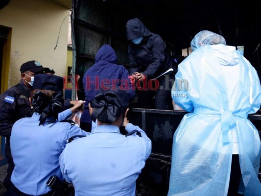 Así fueron evaluados en Medicina Forense Roosevelt y su clan (FOTOS)