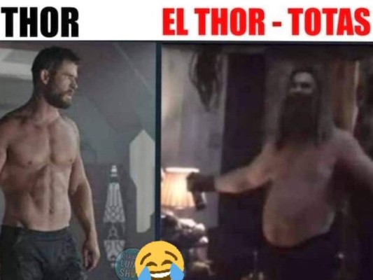 Fanáticos destrozan a Thor gordo en Avengers Endgame con graciosos memes