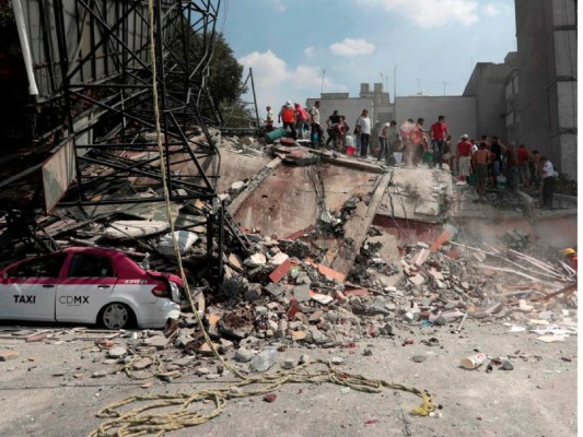 Las imágenes más impactantes del terremoto de 7.1 que golpeó a México